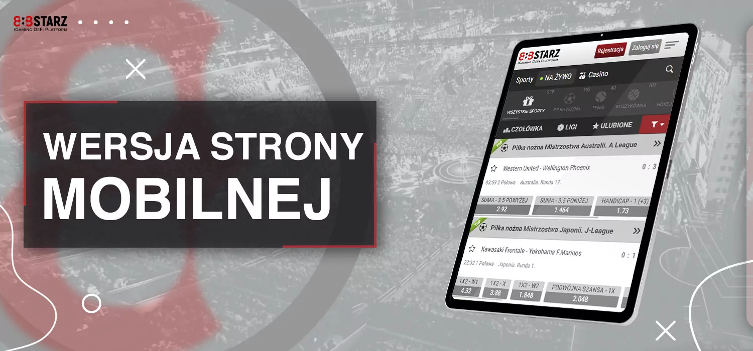 888starz wersja strony mobilnej