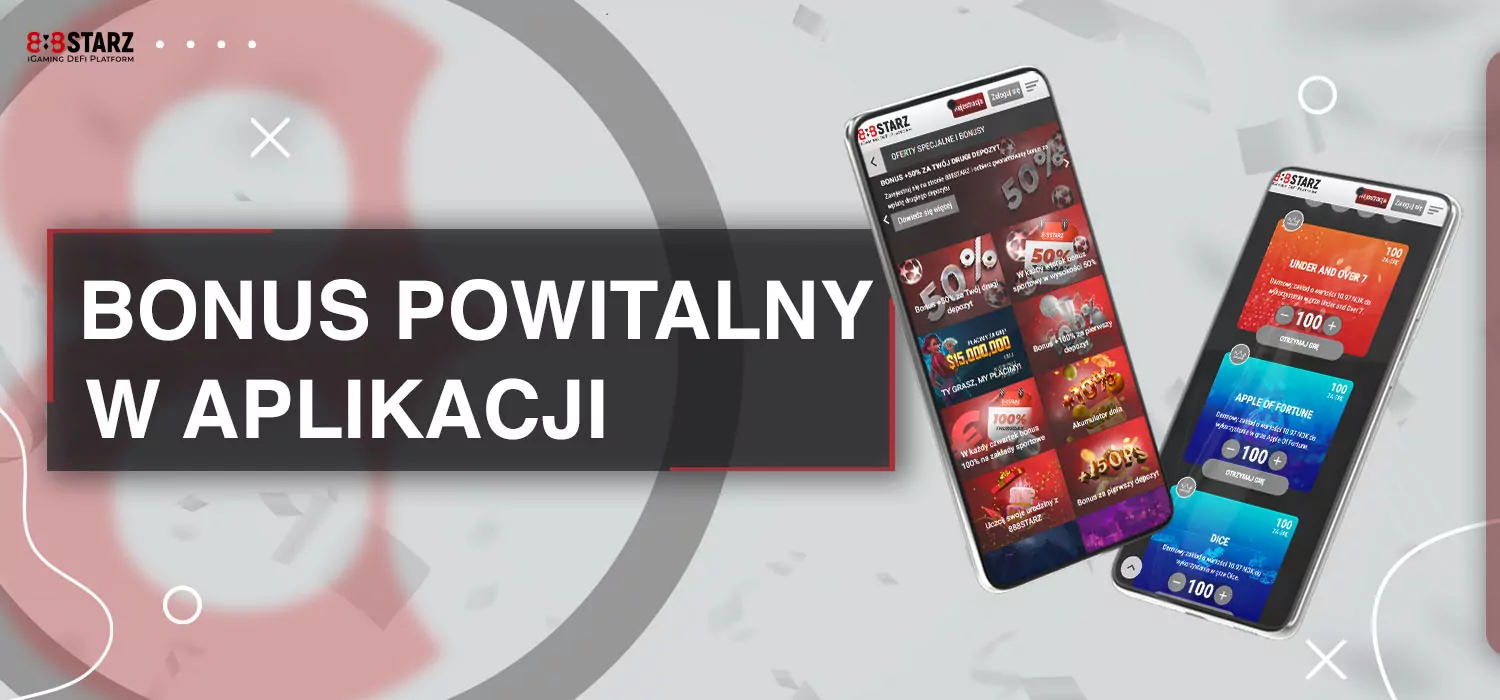 bonus powitalny 430 pln w aplikacji 888starz