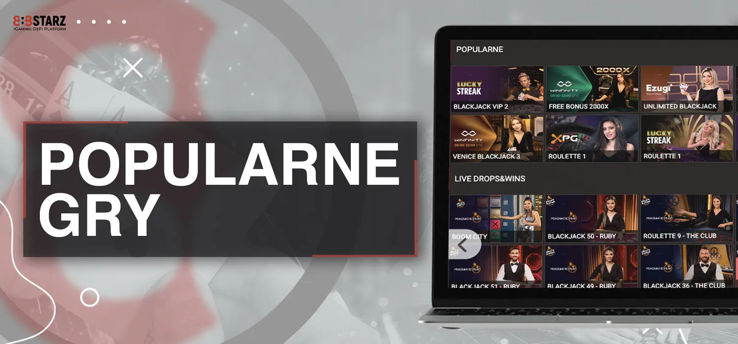 888 starz popularne gry